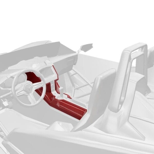 A white and red Slingshot model