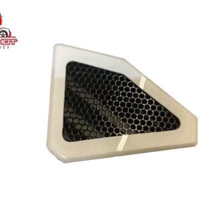 Silver headlights cover