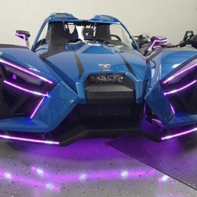 Blue Slingshot model