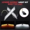 Lower accent light kit with warm and cool options, built for durability.
