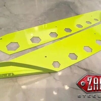 Two yellow parts