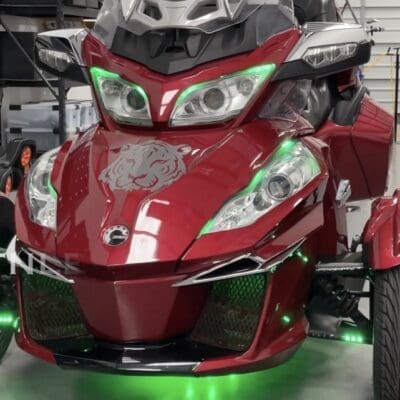 Can Am Spyder RT Led Lights
