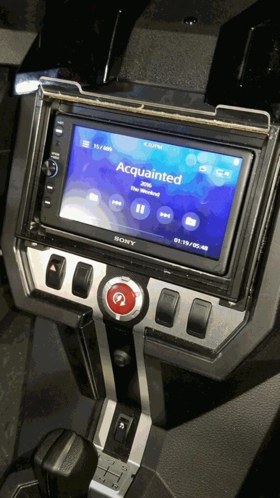 Double Din Marine Cover for 2015 to 2017 Models