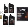 IMG_7009 XPS Lubricants SAE 5W-40 synthetic blend oil change kit with filter for Can-Am vehicles.