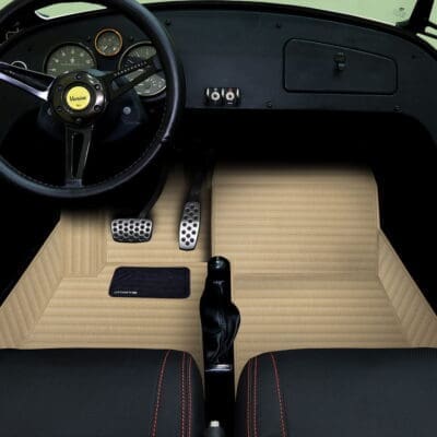 Single Layer Stripe Pattern Vanderhall Floor Mats