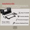 Installation kits for various models, easy to install and precision designed.