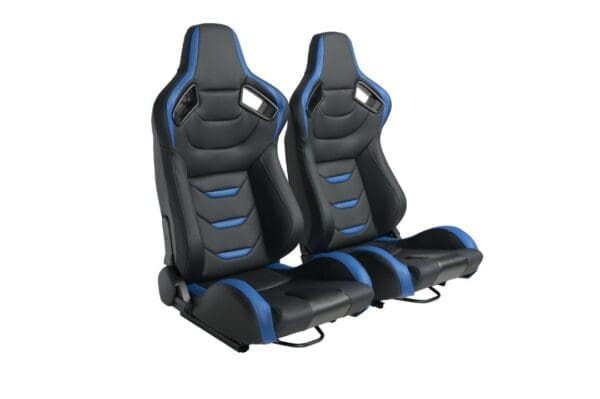 Sport Seats Black with Blue Accents