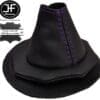 s-l1600 (12) Real Leather Purple Strip Shift Boot Fits Polaris Slingshot
