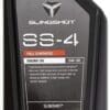 Bottle of Slingshot SS-4 full synthetic engine oil 5W-30.