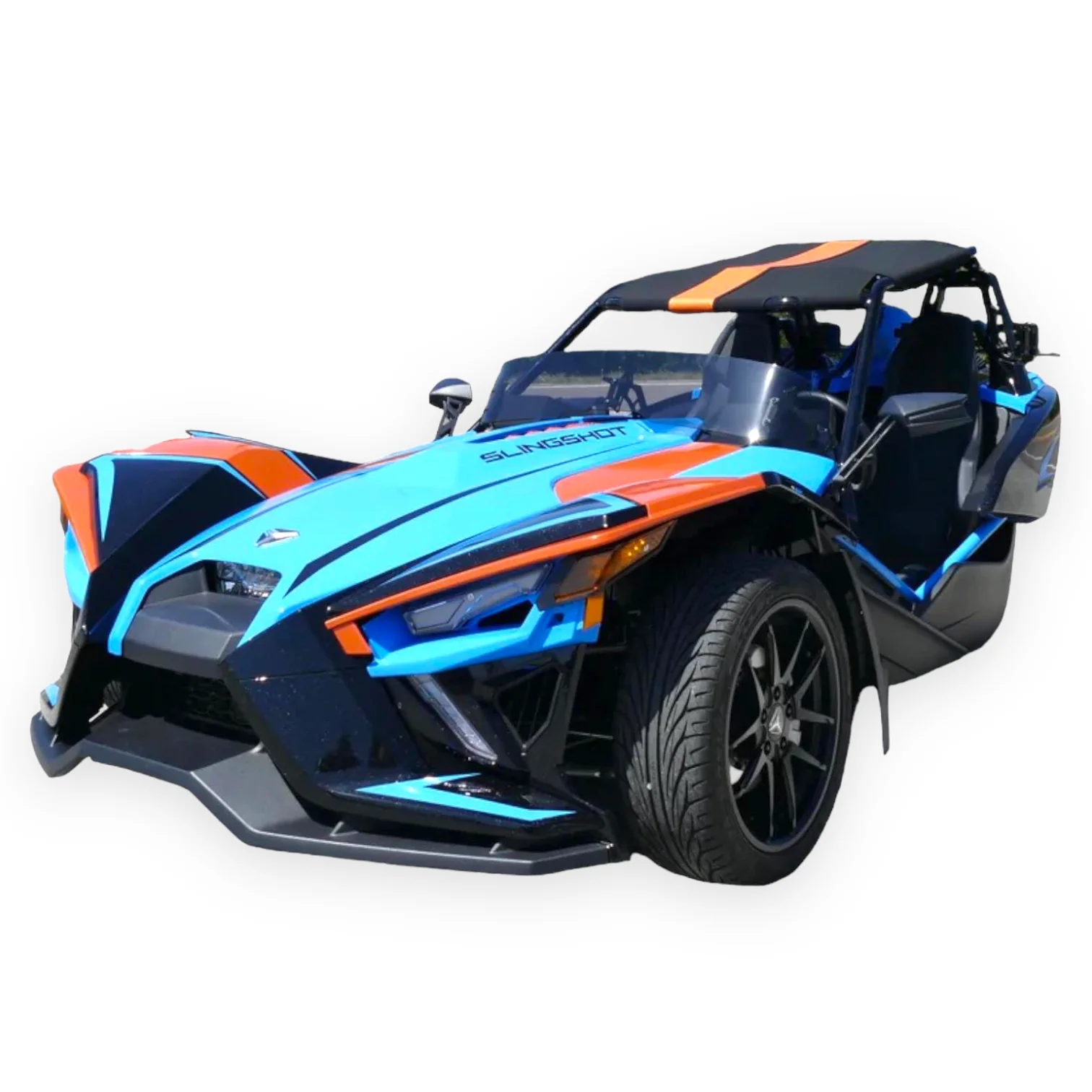 Madstad Adjustable Windshield System for Polaris Slingshot (2020 & Up) Single Blade Style