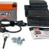 Optima battery installation kit with cables, screws, and instructions.
