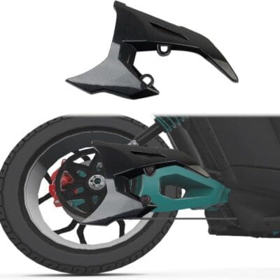 Fewshaw Carbon Fiber Style Rear Wheel Hub Cover Decoration Trim Accessories for Polaris Slingshot 2015-2025