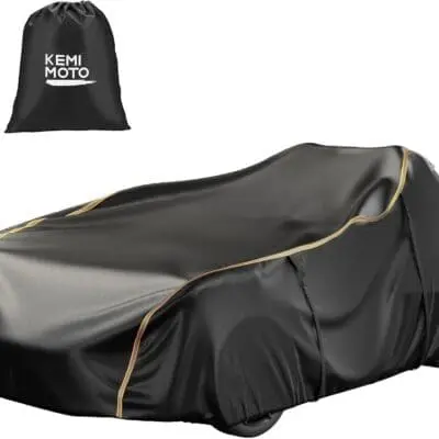 KEMIMOTO Full Cover Compatible with Polaris Slingshot S SL SLR R 2015-2026 Waterproof Windproof All Weather Protection Outdoor Covers with Reflective Strips for Slingshot Motorcycle Accessories