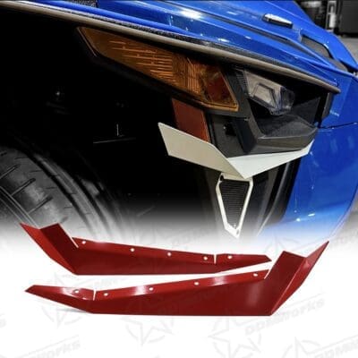 Front Aero Canards for 2020-2024 Polaris Slingshot by DDMWorks