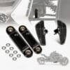 Sway Bar End Links Driver Floorboards Foot Rest Large Pedal Rider Footboards for Can - Am Ryker 600 900