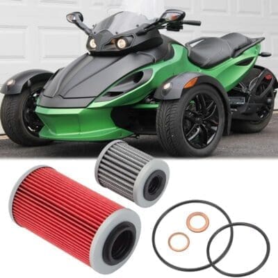 Can-Am Spyder SE5 Oil Filter w/Extended Trans Filter with Seal Kit
