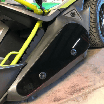 Polaris Slingshot Extended Fender Storage Enclosure